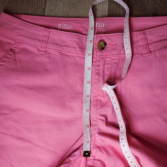 A.N.A. A New Approach Pink Twill Shorts Women's Size 2 EUC - Picture 8 of 12